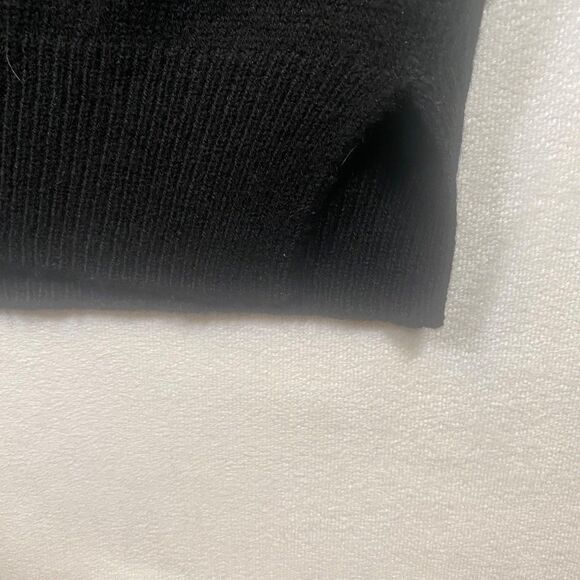 Joules Hallie Black Wool Cashmere Turtleneck Sweater Dress Size 8 - Picture 11 of 14